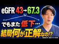 eGFRが上がったり下がったり…結局なにが正しいの？数値に振り回されない腎機ケアとは？【看護師解説】