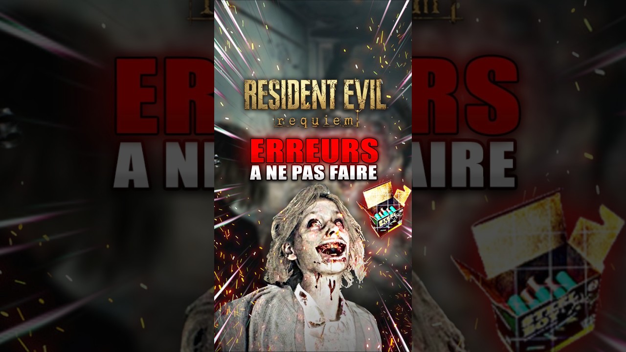 5 Erreurs a ne PAS faire dans Resident Evil Requiem !! Astuces