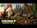 FS25 Kinlaig Pt9 The BIGGEST Excavation Yet! Massive Dirt Dig & INSANE Logging! Farming Simulator 25