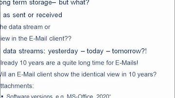 Webinar: E-mail conversion to PDF/A (english)
