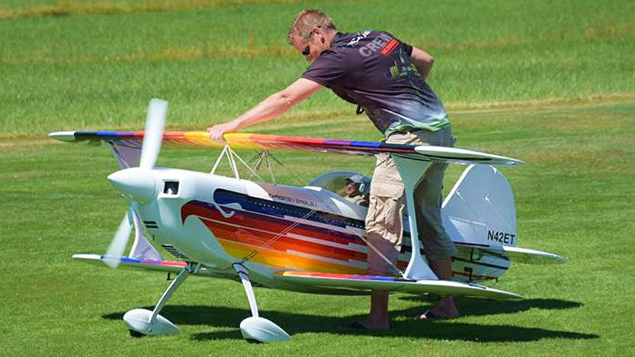 Rc Christen Eagle 50% - YouTube