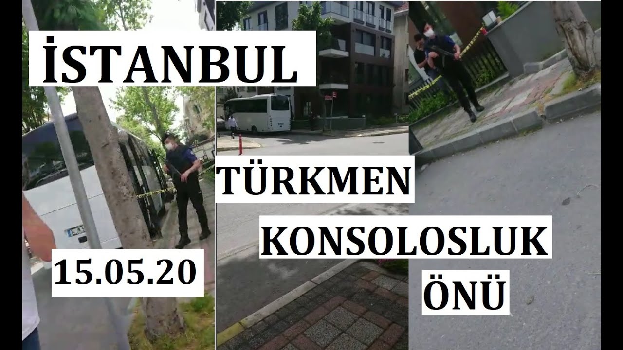 turkmen protesto 2 protest istanbul turkmen konsolosluk onu 15 05 2020 youtube