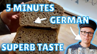 Easy Eye Bread - The Simplest Bread you will ever Bake - 100% Authentic German and Great Taste