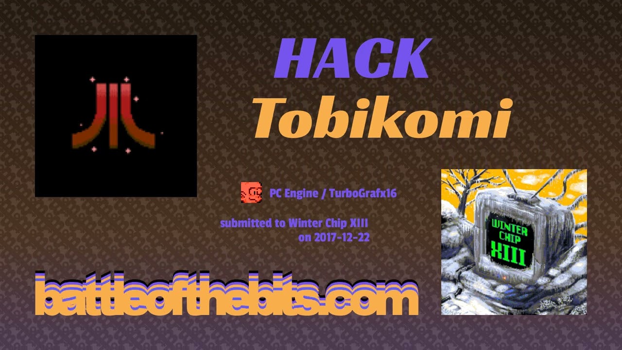 Tobikomi - 世界をHACK [PC Engine / TurboGrafx16] - YouTube