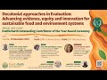Webinar: Decolonial Approaches in Evaluation...+ SPECIAL SIDE EVENT: Award Ceremony.