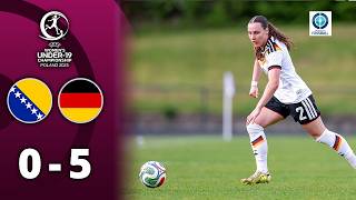 Sträßer brace! Germany celebrates a landslide victory in the opener | Bosnia and Herzegovina - Ge...