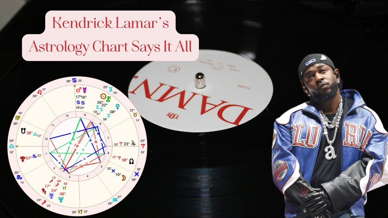 What I Learned From Analyzing Kendrick Lamar's BIRTH CHART YouTube