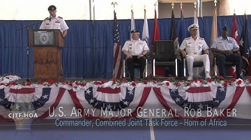 Combined Joint Task Force Horn of Africa Change of Command