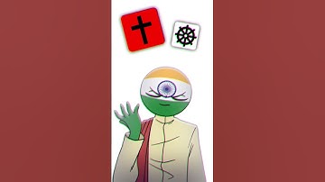 Thumbnail of WHAT RELIGIONS COUNTRIES DON'T LIKE 🙏 #countryhumans