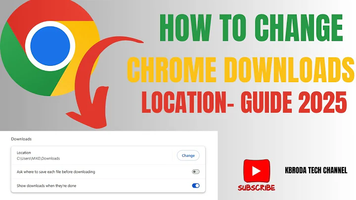 How To Change Chrome Download Location ✅ Setting On Windows 10 - Full Tutorial