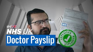 Doctor's Payslip Explained | NHS Salary | How Much Do Doctors Earn in the UK | Look at my Payslip! screenshot 1