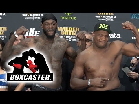 RAW! | Deontay Wilder vs. Luis Ortiz Weigh In | IT'S ON! | WILDER VS. ORTIZ