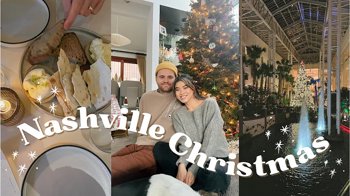 Our Nashville Christmas Opening Gifts, Visiting Opryland Hotel, Trying a New Restaurant | VLOG