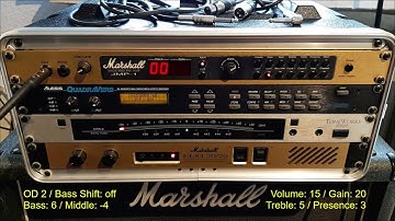 Marshall JMP-1 sounds (recorded with speaker emulated outputs)