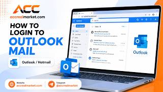 How to Log In to Outlook or Hotmail and Change the Password | Complete AccRealMarket.com Tutorial