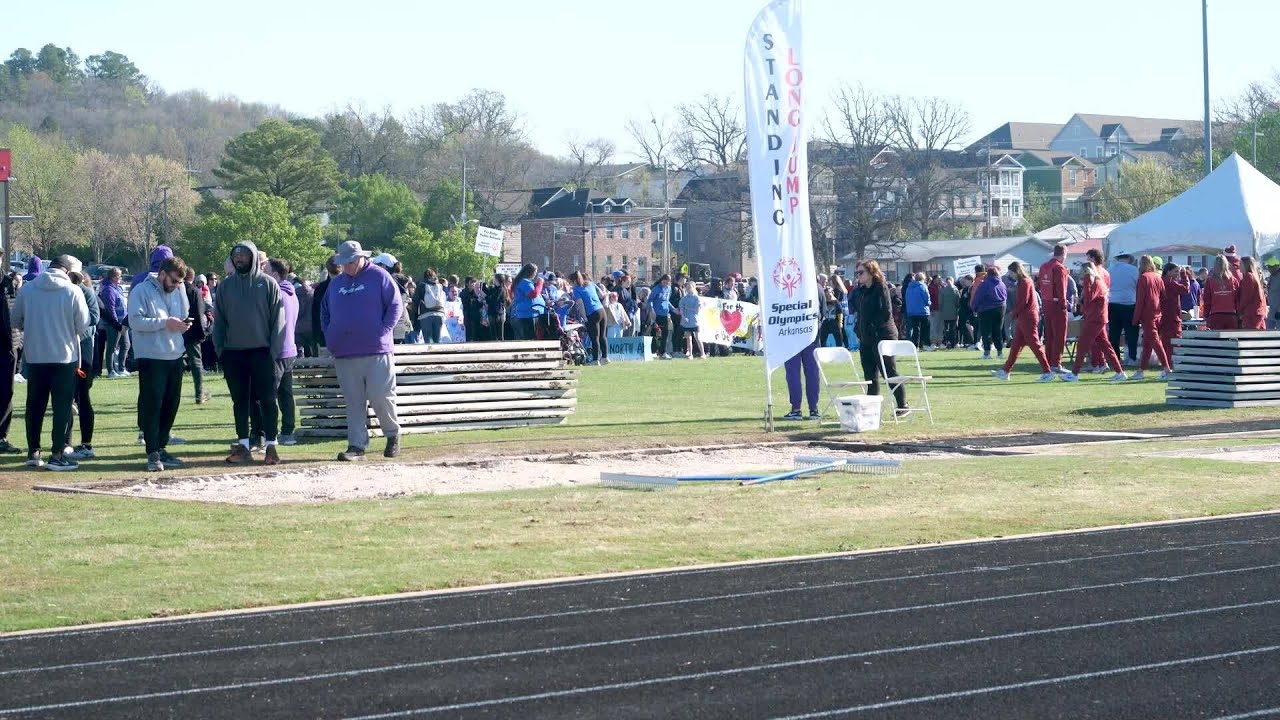WATCH: Athletes compete in Special Olympics Arkansas Spring Games - YouTube
