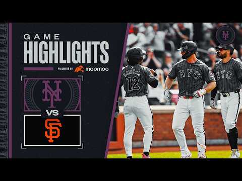 Giants vs. Mets Game Highlights (8/2/25) | MLB Highlights
