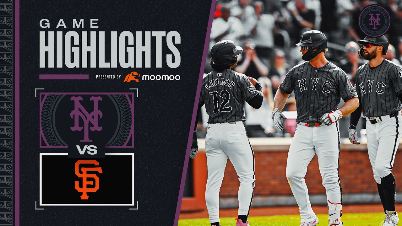 Giants vs. Mets Game Highlights (8/2/25) | MLB Highlights