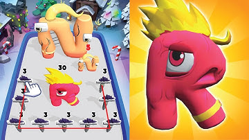 Merge Alphabet 2D Fusion Fight Gameplay