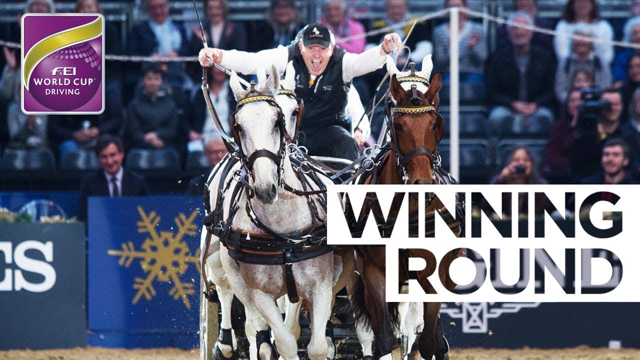 FULL winning round: Ijsbrand Chardon | FEI World Cup™ Driving London Olympia horseshoe bend
