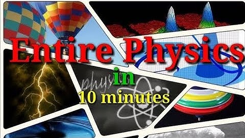 Entire physics in 10 minutes
