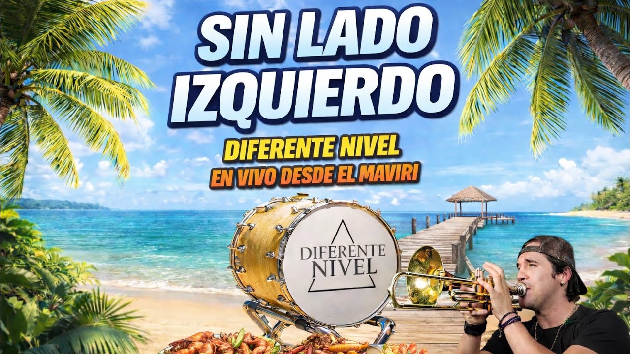 Sin lado izquierdo - Diferente Nivel (En vivo con banda)