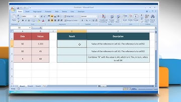 How to use the INDIRECT Function in Excel :Tutorial