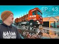 Latvian timber truck ep43 janvr 93kravas un 8749km 