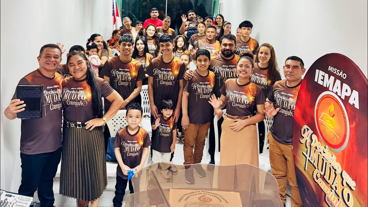 A minha casa tem um dono( Leandro Borges) culto pós missão, família IEMAPA 