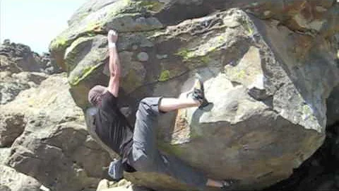 "Dusty Sanchez" V3 FA, Salt Point Bouldering