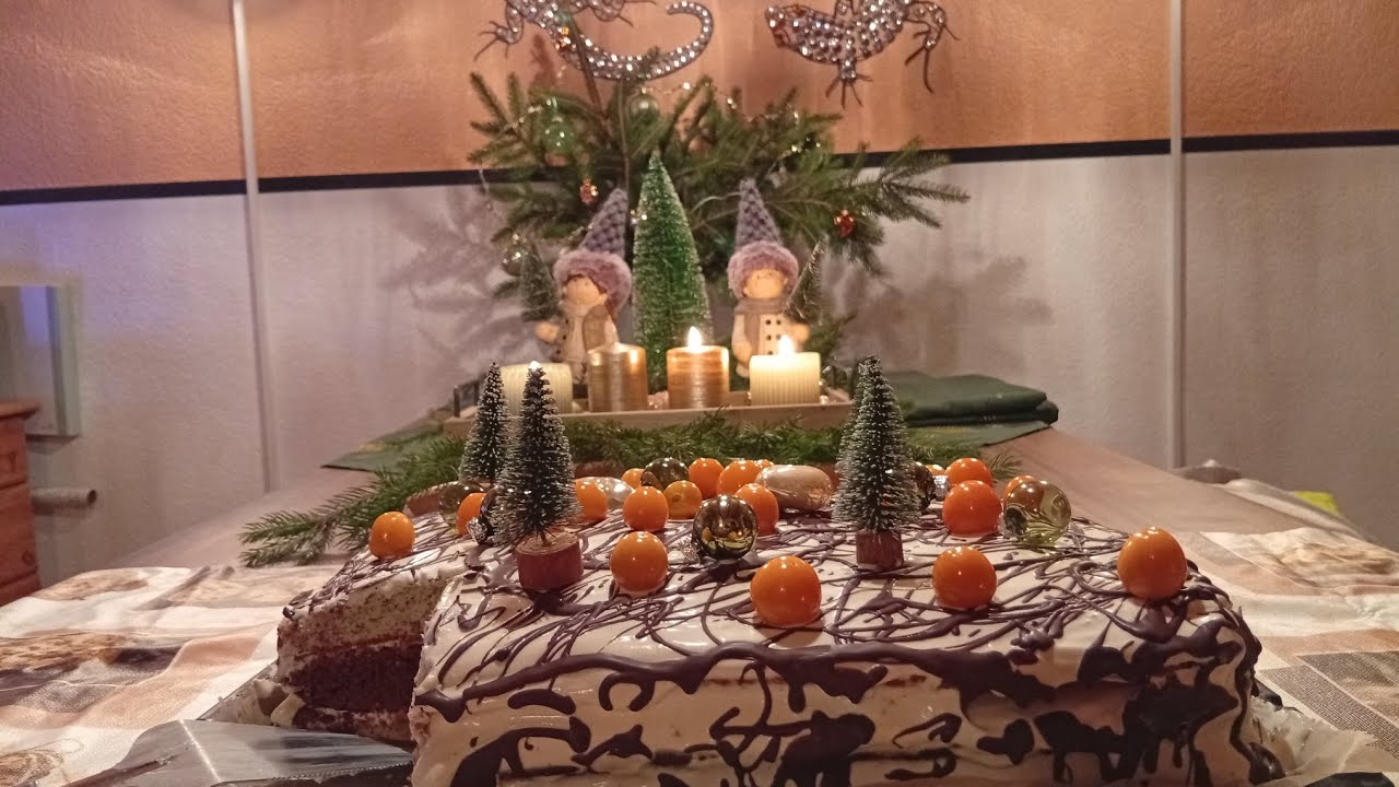 ТОРТ НА ПРАЗДНИКИ ! 🎄✨🌟