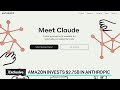 Amazon invests 275b in ai startup anthropic
