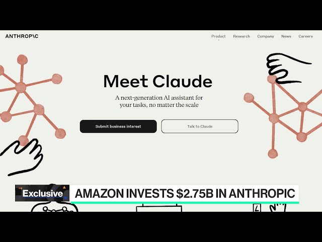 Amazon Invests $2.75B in AI Startup Anthropic