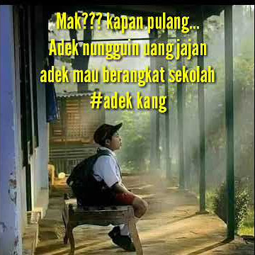 Anak kecil sedih (story wa)