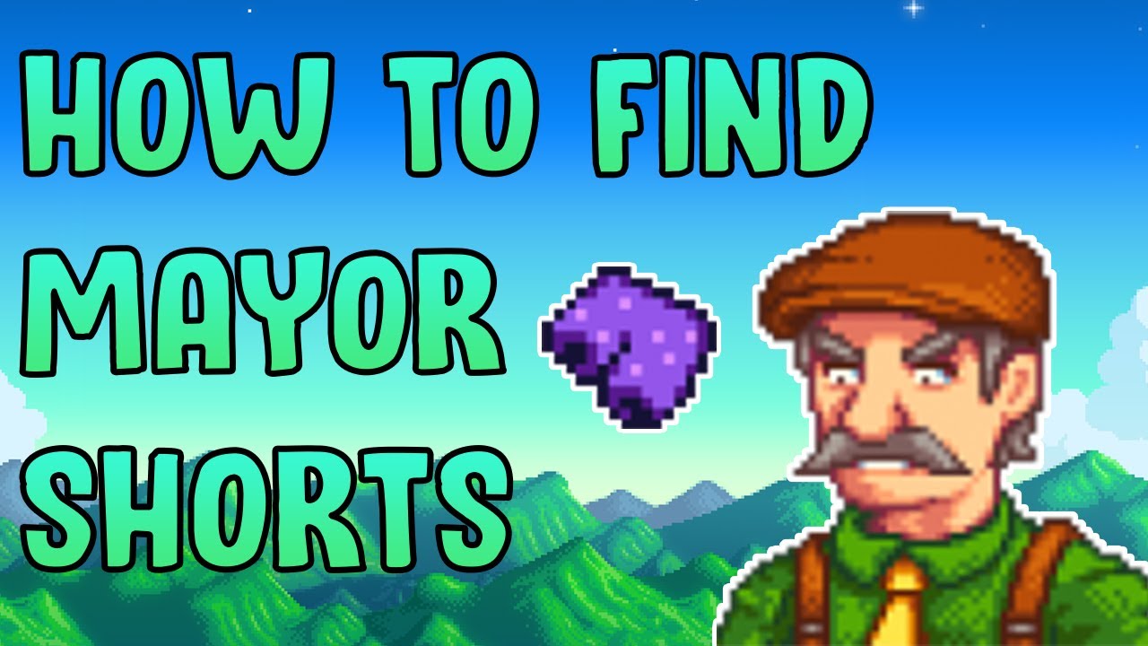 Where to Find Mayor Lewis’ Purple Shorts in Stardew Valley [Guide ...