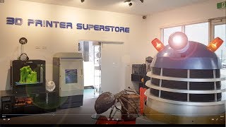 Dalek take over the 3D Printer Superstore!