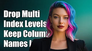 How to Drop MultiIndex Levels in Pandas While Keeping Column Names Intact