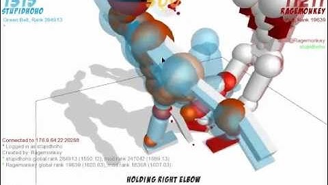 WideLights first video:toribash episode 1 with our guest Angus