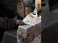Wow, unique cutting method #blacksmith #usareels #steel #handmade #canadian #viral #metal #fypシ #yt