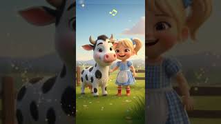 Old MacDonald had a farm🐄🤠 #cartoon #3Danimation #funny #cute #viralshorts