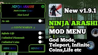 Ninja Arashi Mod Menu || 1.9.1 || Update screenshot 3