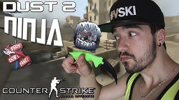 CS:GO - NINJA DEFUSE - DUST 2 - 1 VS 4