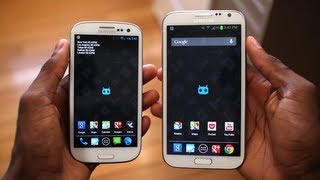 Samsung Galaxy Note 2 vs Galaxy S3!