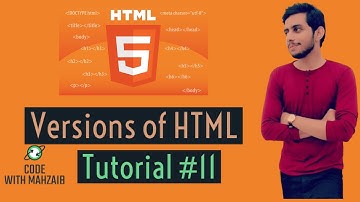 Versions of HTML Language | Web Design Course | Tutorials #11 | Code with Mahzaib