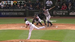 DET@CWS: Samardzija fans Miggy to escape jam