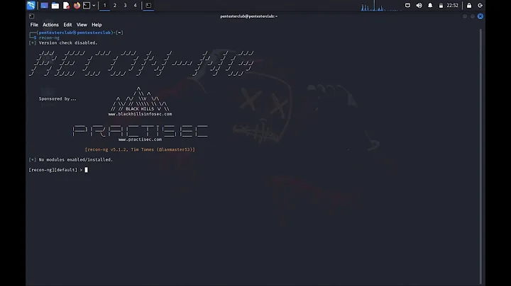 Recon-ng - Complete Scan - Emails, Sub Domains & Hidden Files