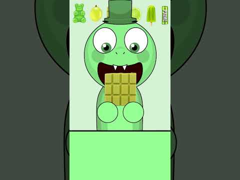 Incredibox Abgerny Animation - Marvin - Random Green Emoji Asmr Mukbang - Emon Animation
