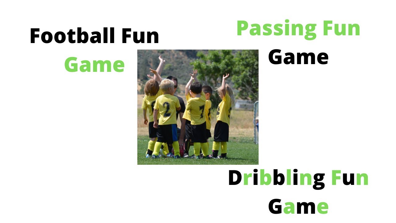5 Football Fun Game l Soccer Fun Game Creative_Coaches_Corner YouTube