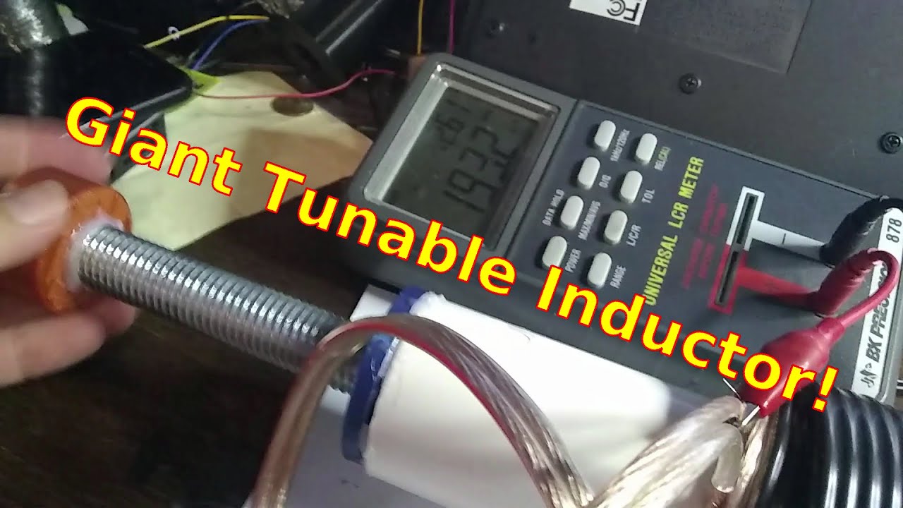 Inductor Tuning Giant Tunable Inductor - YouTube