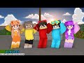 CASH, MIA, ZOEY, NICO, SHADY | SHUFFLE DANCE | WOMP WOMP MEME | GOMY GOMY DANCE -Minecraft Animation